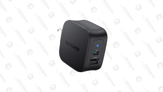 Give Your Gadgets a Boost With RAVPower's $13 Two-Port 30W Charger at Amazon